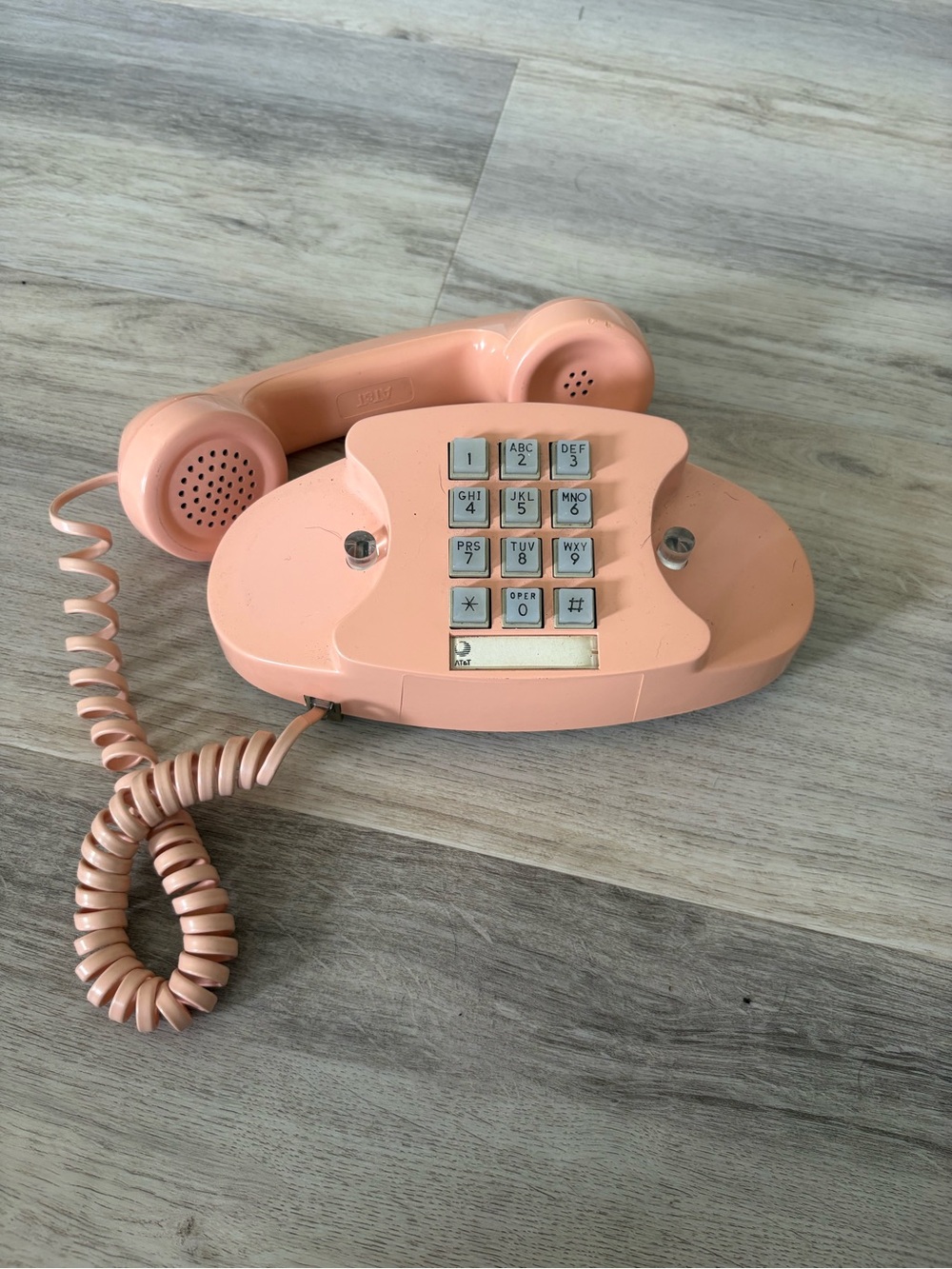 Vintage Pink Western Electric Princess Touch Tone Phone